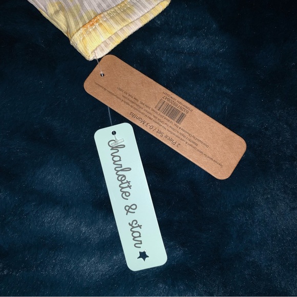 NEW! 2-Piece Set, Baby 0-3 Months, L/S Onesie & Matching Headband, Gorgeous NWT! - Picture 6 of 13